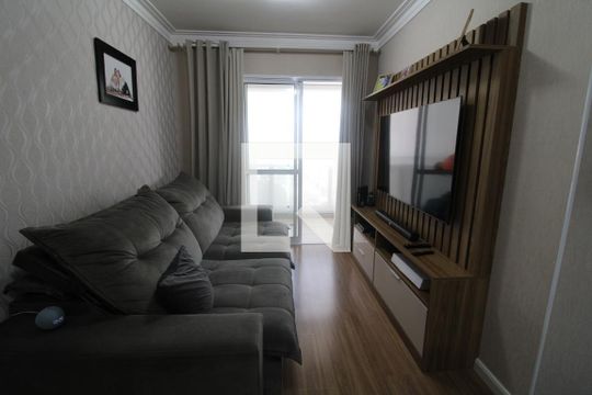 Sala / Cozinha de apartamento à venda com 2 quartos, 62m² em Vila Gustavo, São Paulo