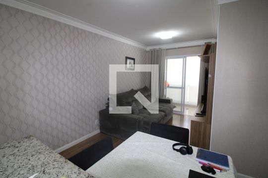 Sala / Cozinha de apartamento à venda com 2 quartos, 62m² em Vila Gustavo, São Paulo