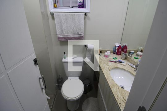 Banheiro 1 de apartamento à venda com 2 quartos, 62m² em Vila Gustavo, São Paulo