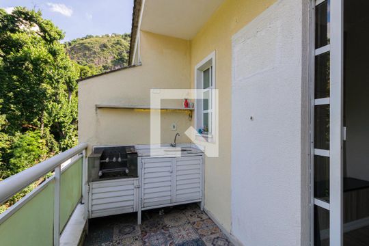 Varanda da Suíte de casa de condomínio à venda com 3 quartos, 91m² em Jacarepaguá, Rio de Janeiro