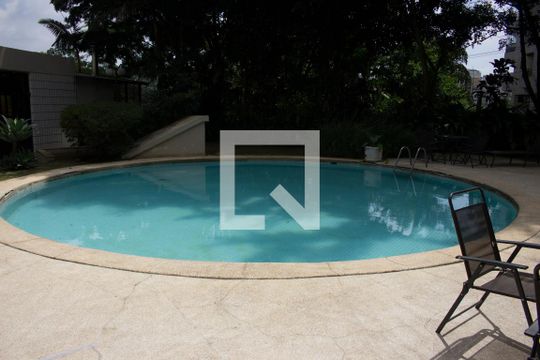 Área comum de kitnet/studio para alugar com 1 quarto, 40m² em Paraíso do Morumbi, São Paulo