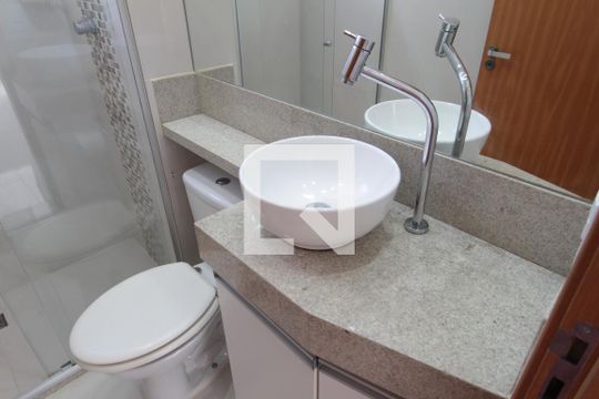 Banheiro Social de apartamento para alugar com 2 quartos, 50m² em Bandeirantes (pampulha), Belo Horizonte