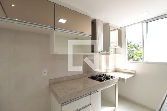Cozinha e Área de Serviço de apartamento para alugar com 2 quartos, 50m² em Bandeirantes (pampulha), Belo Horizonte