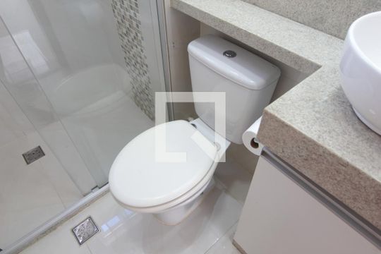 Banheiro Social de apartamento para alugar com 2 quartos, 50m² em Bandeirantes (pampulha), Belo Horizonte