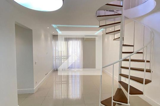 Sala de apartamento à venda com 3 quartos, 150m² em Higienópolis, Rio de Janeiro