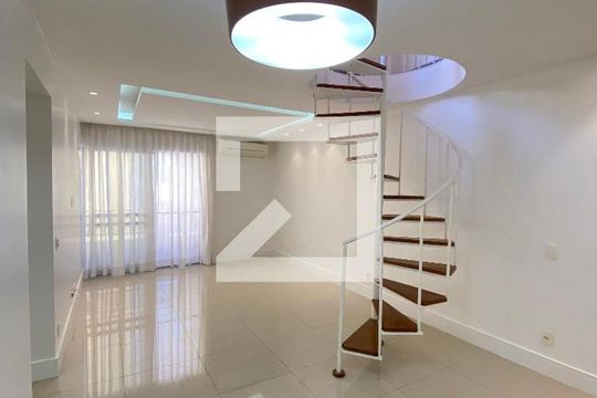 Sala de apartamento à venda com 3 quartos, 150m² em Higienópolis, Rio de Janeiro