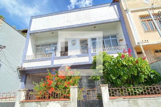 Fachada de casa à venda com 5 quartos, 96m² em Engenho Novo, Rio de Janeiro