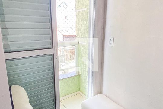 Varanda Suite  de apartamento à venda com 2 quartos, 96m² em Jardim Ana Maria, Santo André