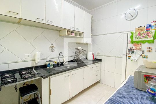 Cozinha de apartamento à venda com 2 quartos, 96m² em Jardim Ana Maria, Santo André