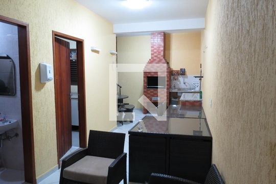 Garagem - Churrasqueira de casa à venda com 4 quartos, 308m² em Jardim Monjolo, São Paulo