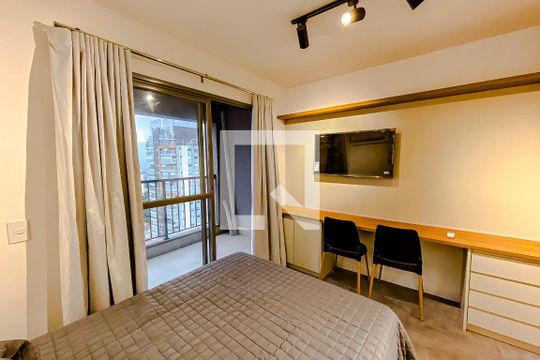 Sala/Quarto de kitnet/studio para alugar com 1 quarto, 25m² em Vila Mariana, São Paulo
