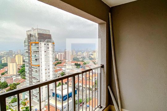 Varanda de kitnet/studio para alugar com 1 quarto, 25m² em Vila Mariana, São Paulo