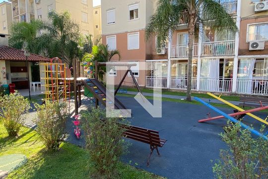 Área comum - Playground de apartamento para alugar com 3 quartos, 67m² em Morro Santana, Porto Alegre