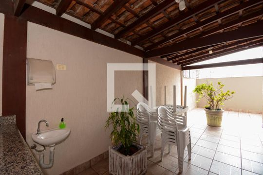Área comum - Churrasqueira de apartamento à venda com 3 quartos, 156m² em Nova Petrópolis, São Bernardo do Campo