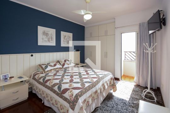 Suíte de apartamento à venda com 3 quartos, 156m² em Nova Petrópolis, São Bernardo do Campo