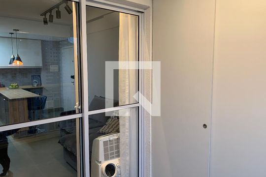 Varanda da Sala de apartamento à venda com 2 quartos, 48m² em Cambuci, São Paulo