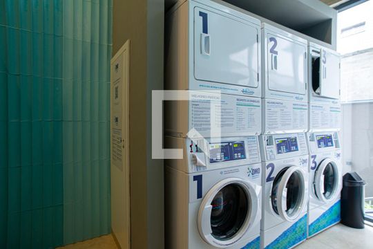 Área comum - Lavanderia de apartamento à venda com 1 quarto, 37m² em Consolação, São Paulo