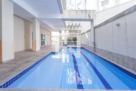 Área comum - Piscina de apartamento para alugar com 1 quarto, 173m² em Humaitá, Rio de Janeiro
