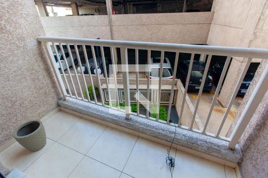 Varanda da Sala de apartamento à venda com 2 quartos, 52m² em Sítio da Figueira, São Paulo