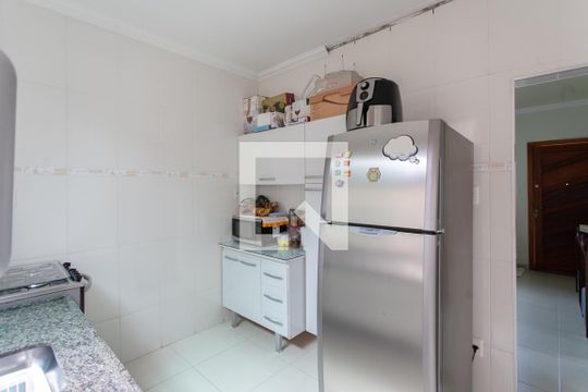Cozinha de casa à venda com 2 quartos, 64m² em Jaqueline, Belo Horizonte