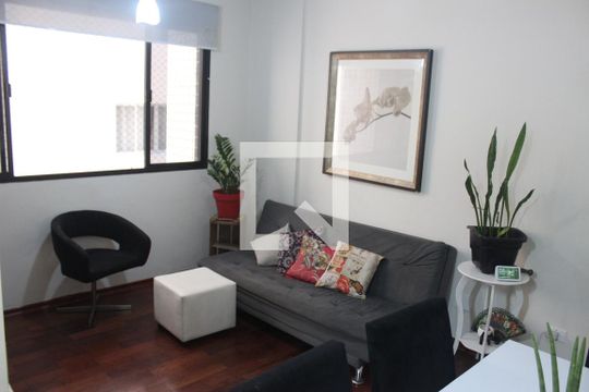 Sala de apartamento para alugar com 2 quartos, 116m² em Centro, São Vicente