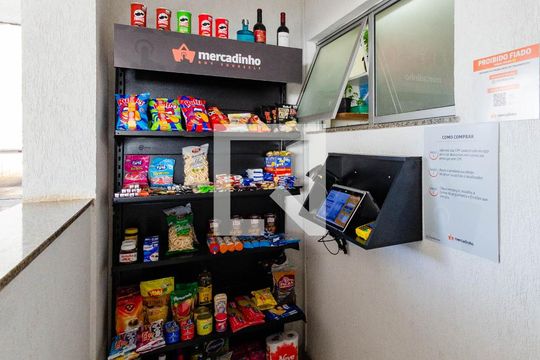 Área comum de apartamento para alugar com 2 quartos, 55m² em Buritis, Belo Horizonte