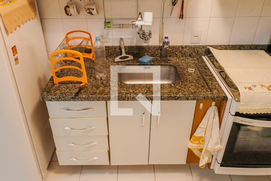 Cozinha e Área de Serviço de apartamento para alugar com 2 quartos, 60m² em Jardim Paulista, São Paulo