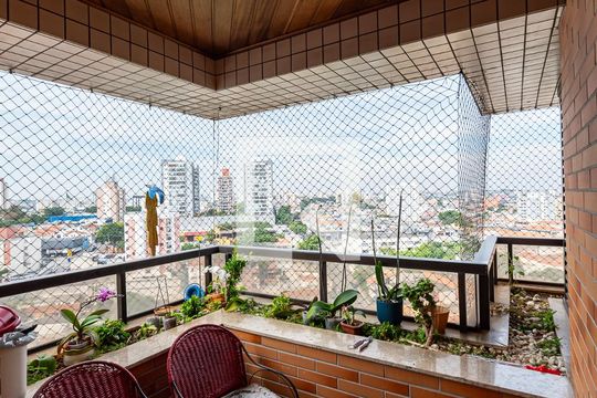 Varanda de apartamento para alugar com 2 quartos, 140m² em Vila Mascote, São Paulo