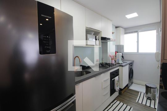 Cozinha de apartamento à venda com 2 quartos, 41m² em Cidade Ademar, São Paulo