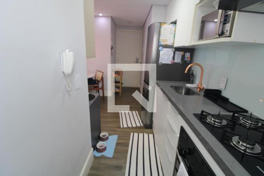 Cozinha de apartamento à venda com 2 quartos, 41m² em Cidade Ademar, São Paulo