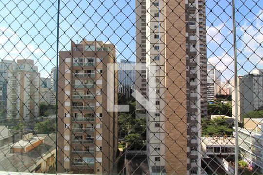 Vista da Varanda de apartamento à venda com 2 quartos, 76m² em Vila Olímpia, São Paulo
