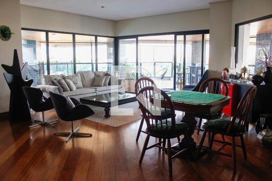 Sala de apartamento à venda com 4 quartos, 428m² em Jardim Vitoria Regia (zona Oeste), São Paulo