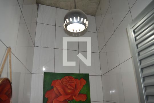 Banheiro do Quarto da Área Gourmet de casa à venda com 4 quartos, 372m² em Arvoredo Ii, Contagem