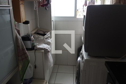 Cozinha e Área de Serviço de apartamento à venda com 2 quartos, 70m² em Vila das Hortências, Jundiaí