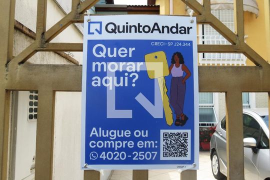 Fachada - Placa de casa à venda com 3 quartos, 108m² em Vila Pereira Barreto, São Paulo