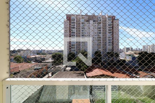 Sacada da Suíte de apartamento à venda com 3 quartos, 83m² em Campestre, Santo André