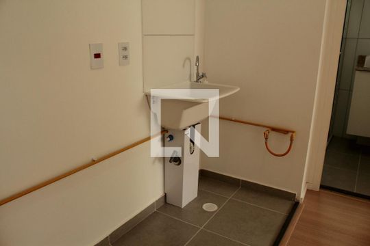 Área de Serviço de apartamento à venda com 2 quartos, 34m² em Barra Funda, São Paulo