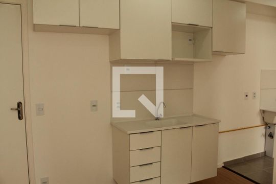 Cozinha de apartamento à venda com 2 quartos, 34m² em Barra Funda, São Paulo