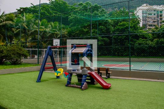 Área comum - Playground de apartamento à venda com 4 quartos, 200m² em São Conrado, Rio de Janeiro