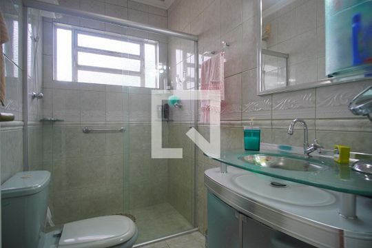 Banheiro da Suíte de casa à venda com 3 quartos, 195m² em Hamburgo Velho, Novo Hamburgo