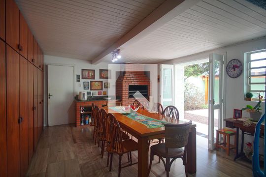 Área gourmet de casa à venda com 3 quartos, 195m² em Hamburgo Velho, Novo Hamburgo