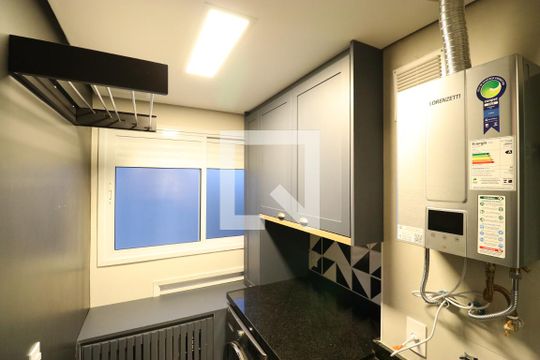 Área de Serviço de apartamento à venda com 1 quarto, 52m² em Vila Leopoldina, São Paulo