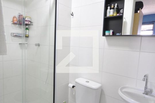 Banheiro do Quarto Suíte de apartamento à venda com 1 quarto, 30m² em Vila Guilherme, São Paulo