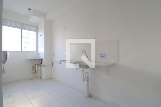 Cozinha de apartamento à venda com 2 quartos, 42m² em Barra Funda, São Paulo