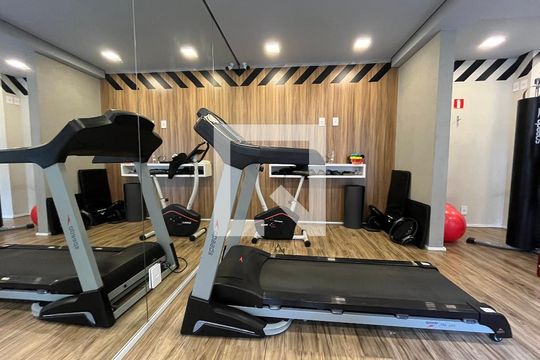 Área comum - Academia de apartamento para alugar com 1 quarto, 26m² em Vila Ema, São Paulo