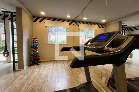 Área comum - Academia de apartamento para alugar com 1 quarto, 26m² em Vila Ema, São Paulo