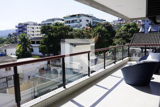 Varanda - Sala de apartamento à venda com 4 quartos, 170m² em Freguesia (jacarepaguá), Rio de Janeiro