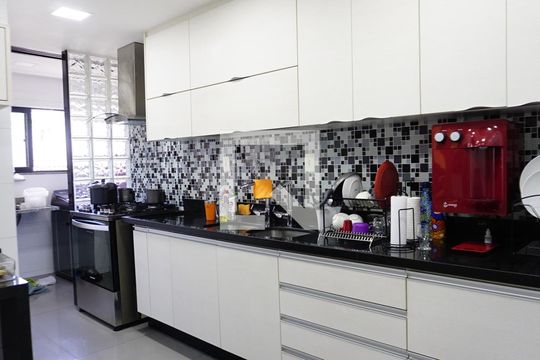 Cozinha de apartamento à venda com 4 quartos, 170m² em Freguesia (jacarepaguá), Rio de Janeiro