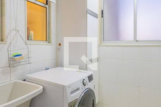 Área de Serviço de apartamento à venda com 3 quartos, 150m² em Santa Branca, Belo Horizonte
