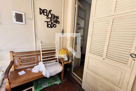 Varanda de apartamento à venda com 3 quartos, 215m² em Urca, Rio de Janeiro
